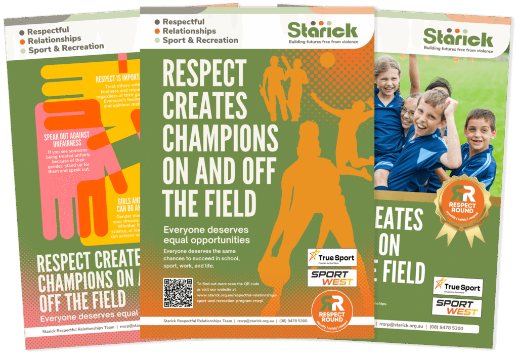 Respect Round Posters Montage Template