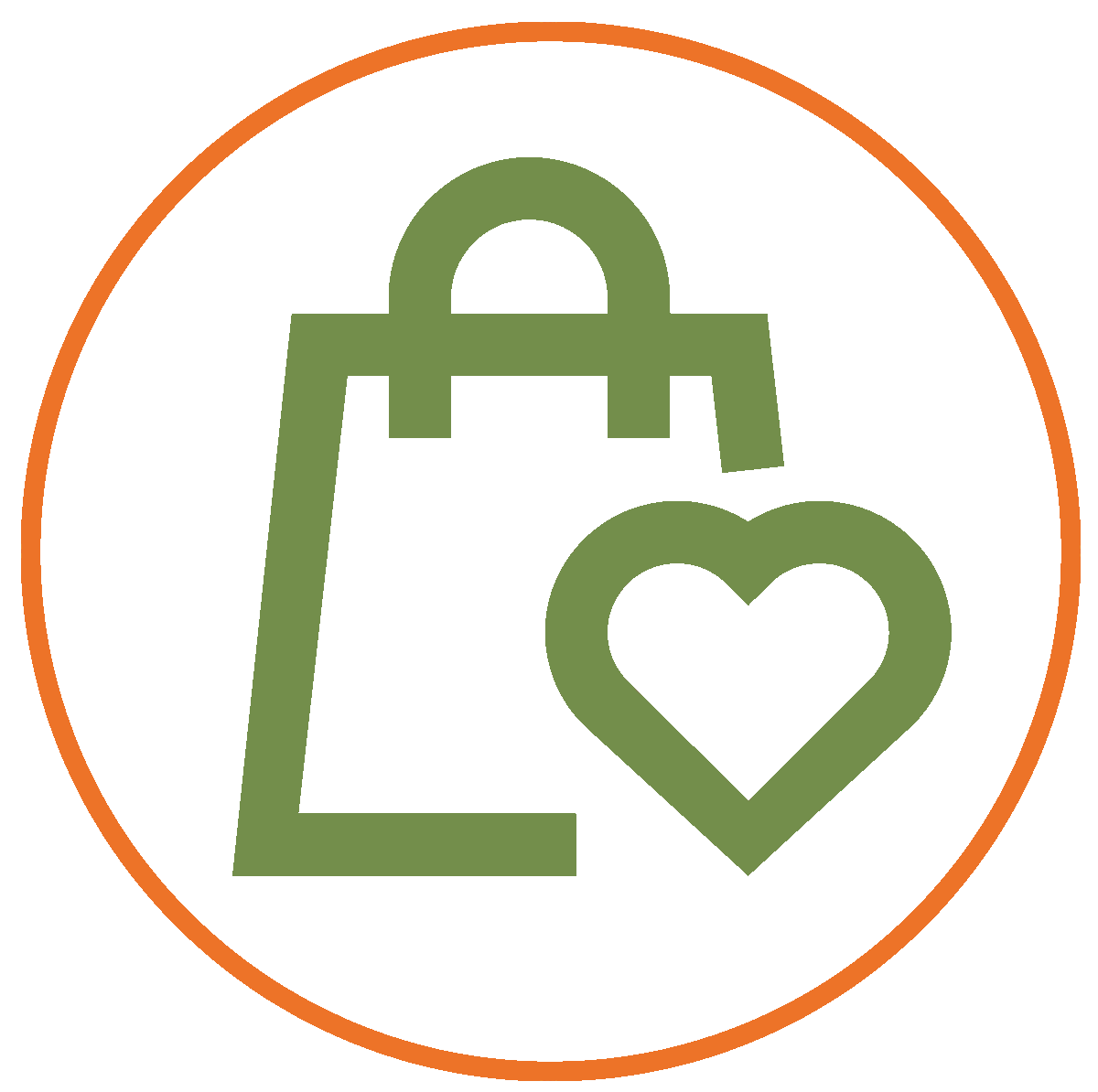 Curated finds symbol