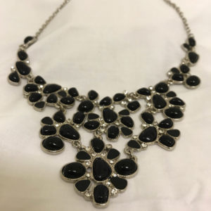 Black Silver Necklace