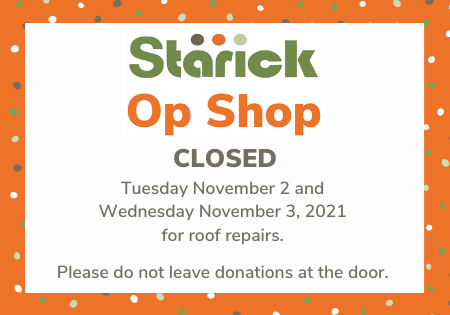 Op Shop Closure Op Shop Closure