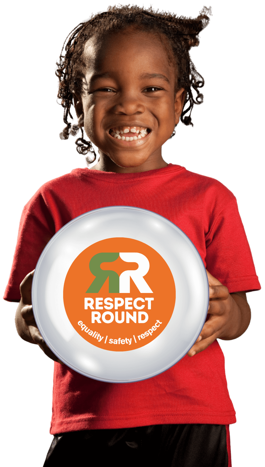 Respect Round Hero Boy
